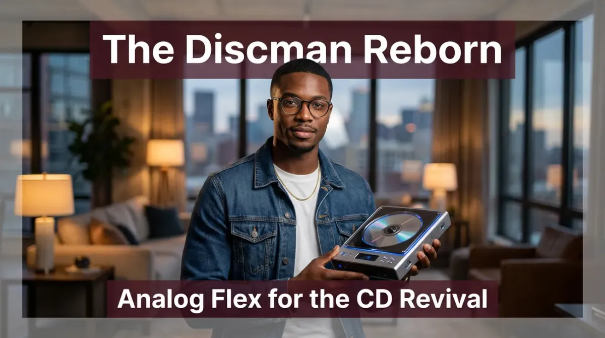 The Discman Reborn: FIIO's DM15 R2R Is the Ultimate 'Analog Flex' for the CD Revival